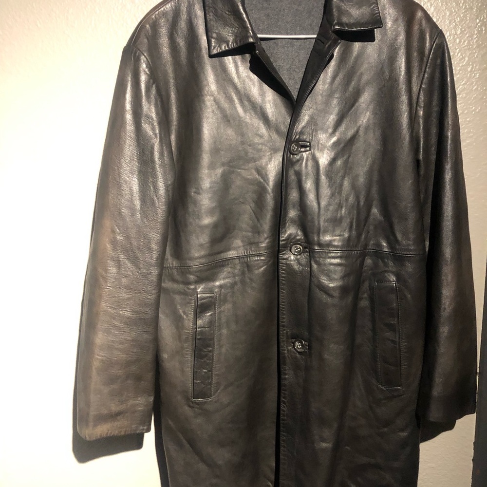 Leather jacket